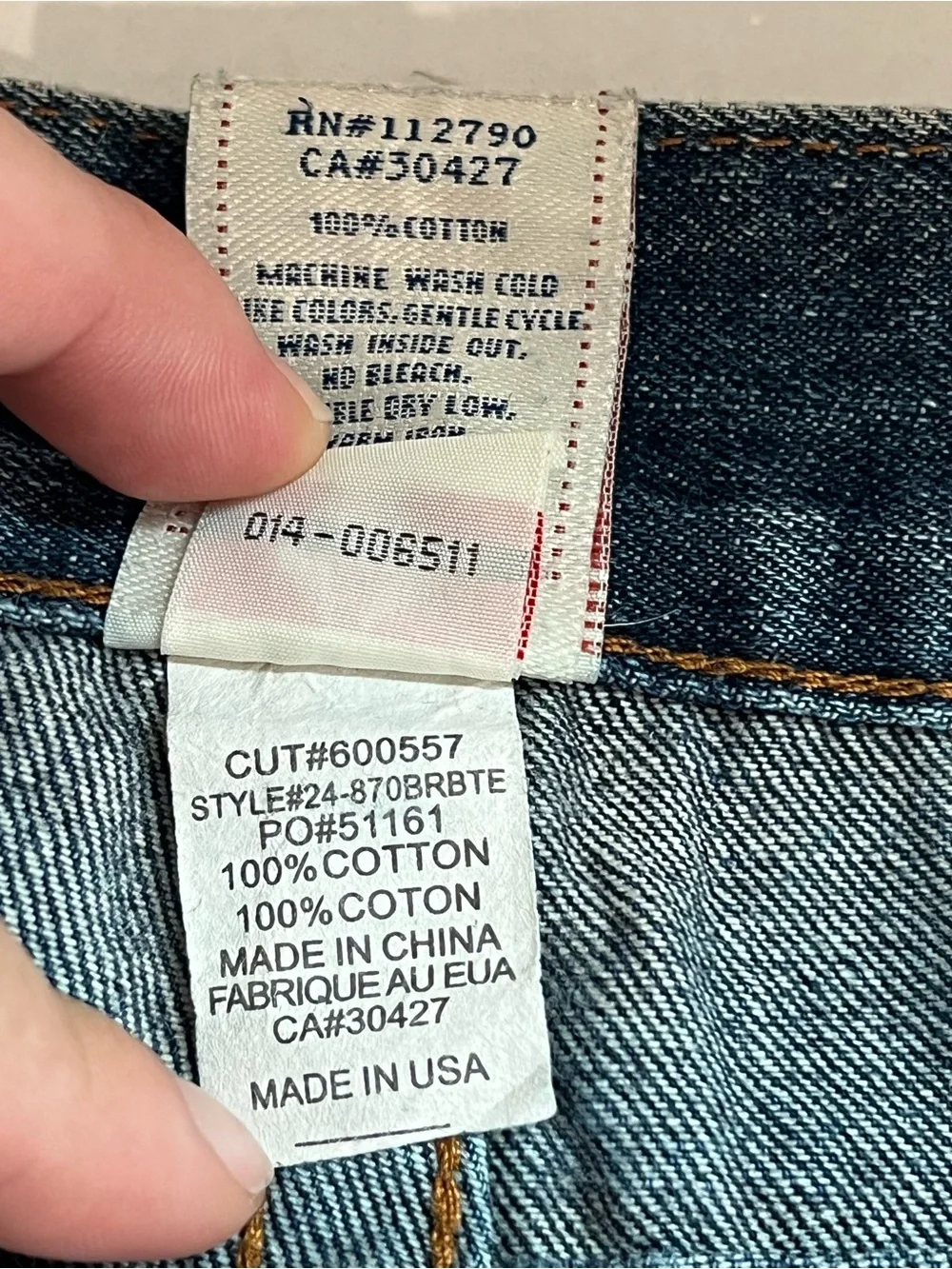 True Religion Joey Super T Bootcut Mens Jeans Size 30x33 Medium Wash USA